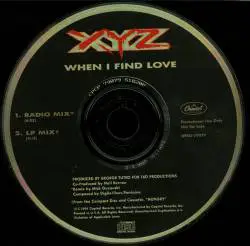 XYZ (USA) : When I Find Love
